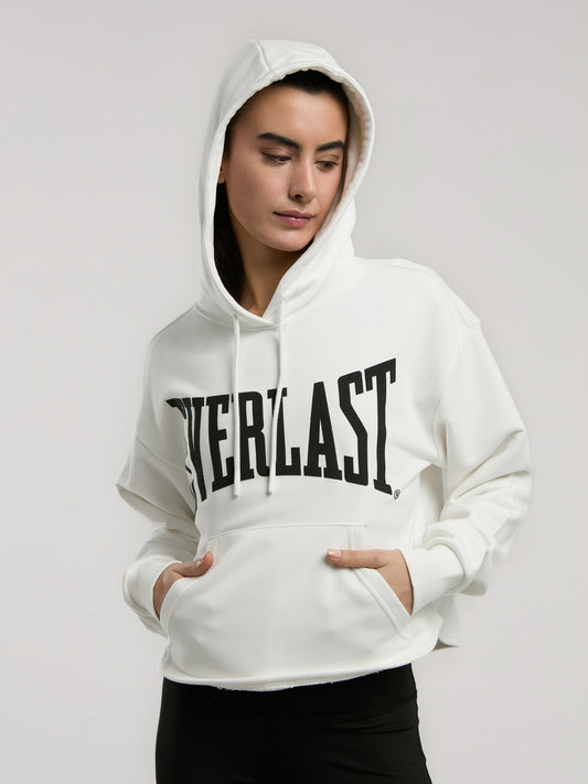 Ever Classics Wmn Beyaz Kadın Kapüşonlu Sweatshirt