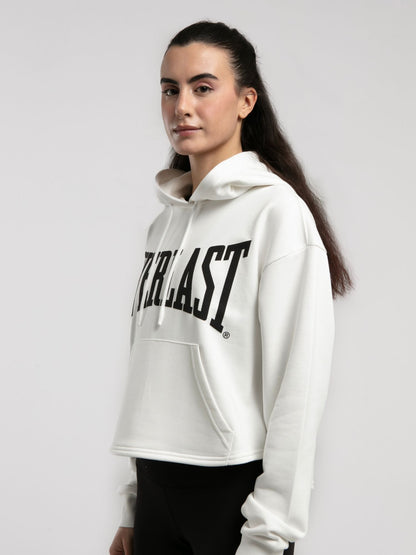 Ever Classics Wmn Beyaz Kadın Kapüşonlu Sweatshirt