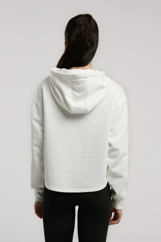 Ever Classics Wmn Beyaz Kadın Kapüşonlu Sweatshirt