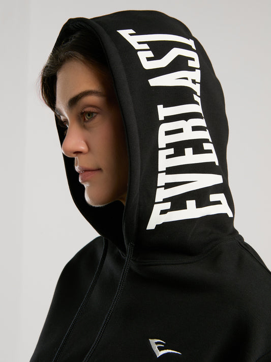 Ever Classics Wmn Comfort Siyah Kadın Kapüşonlu Sweatshirt