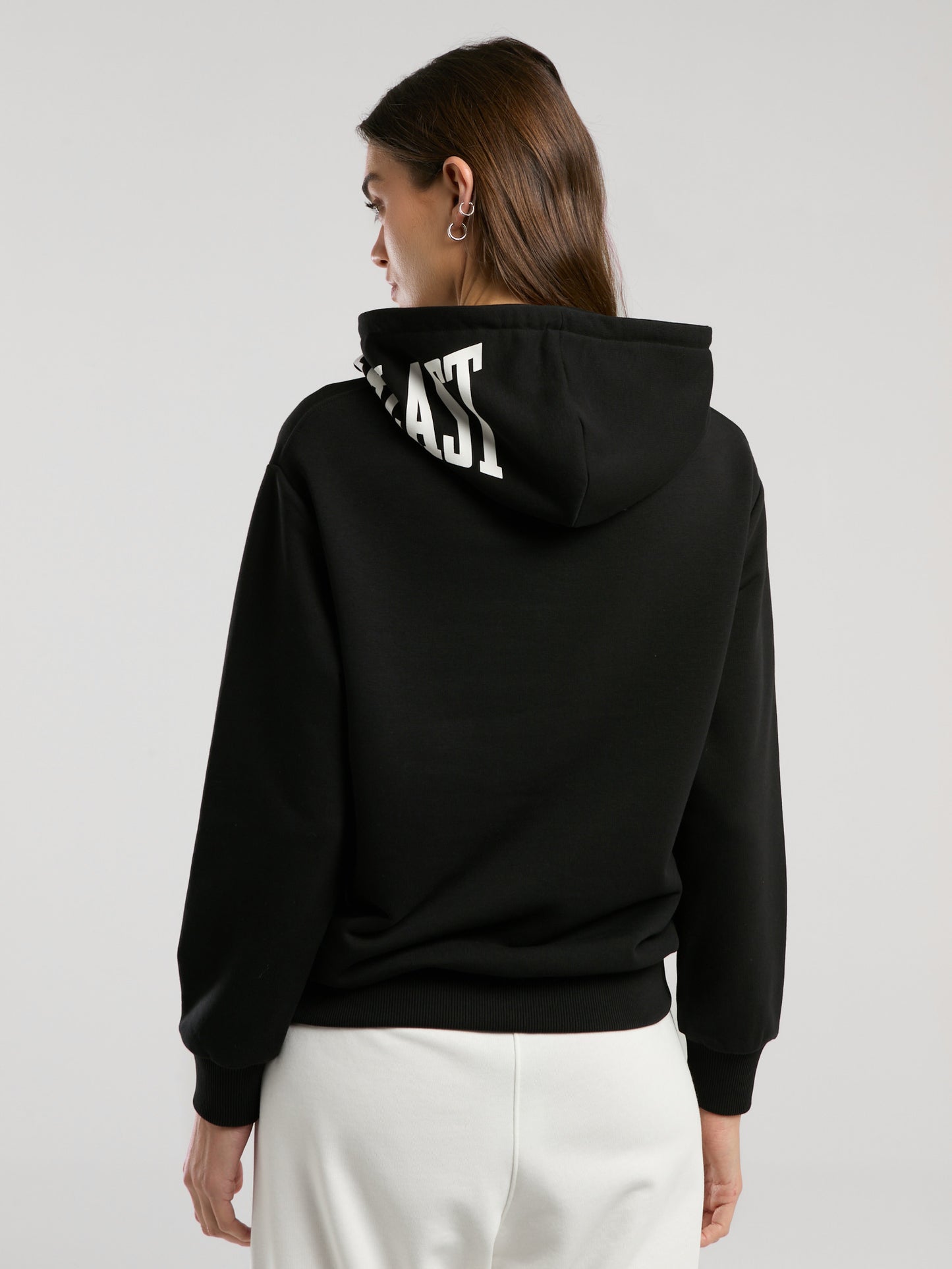 Ever Classics Wmn Comfort Siyah Kadın Kapüşonlu Sweatshirt