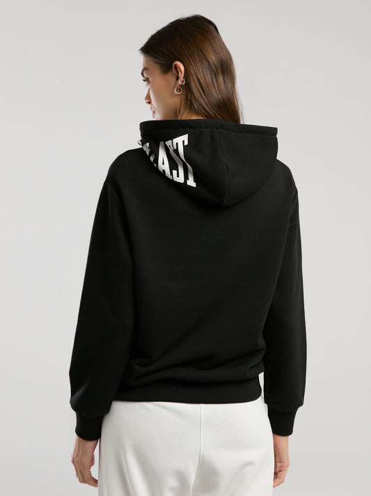 Ever Classics Wmn Comfort Siyah Kadın Kapüşonlu Sweatshirt
