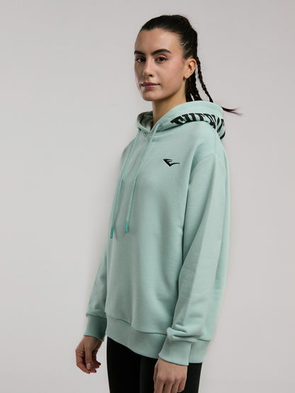 Ever Classics Wmn Comfort Su Yeşili Kadın Kapüşonlu Sweatshirt