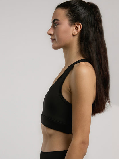 Everfit Training Essentials Siyah Kadın Cross Back Sporcu Sütyeni