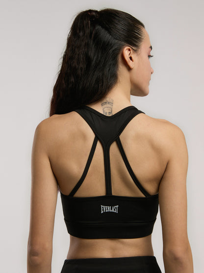 Everfit Training Essentials Siyah Kadın Cross Back Sporcu Sütyeni