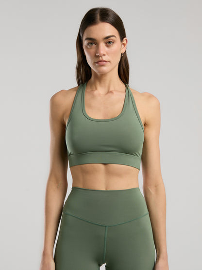 Everfit Training Essentials Haki Kadın Cross Back Sporcu Sütyeni