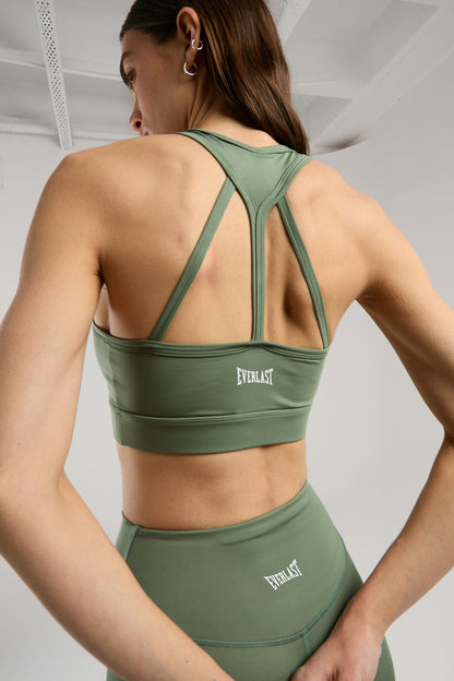 Everfit Training Essentials Haki Kadın Cross Back Sporcu Sütyeni