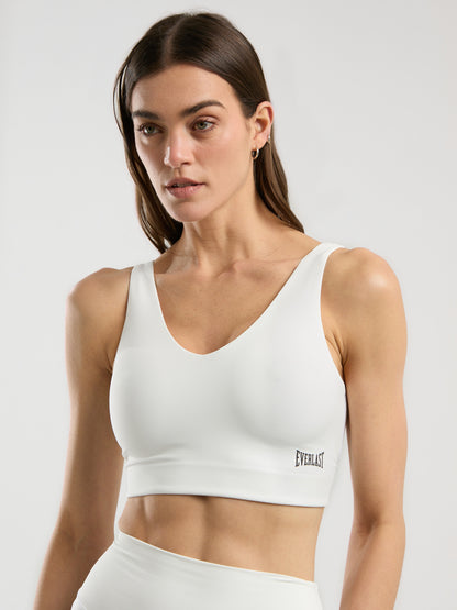 Everfit Training Essentials Beyaz Kadın Extended Sporcu Sütyeni