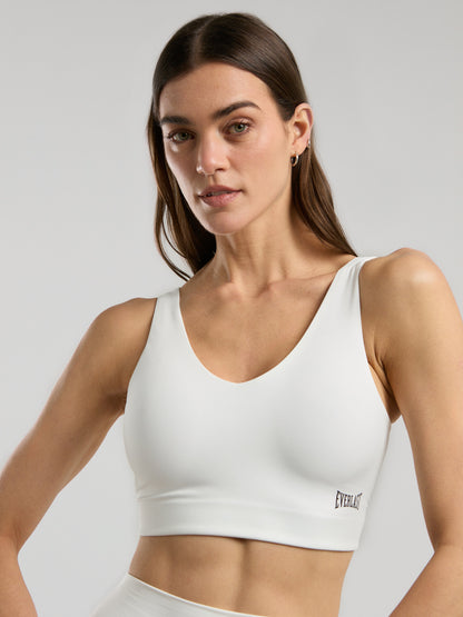 Everfit Training Essentials Beyaz Kadın Extended Sporcu Sütyeni