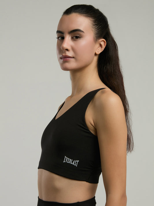 Everfit Training Essentials Siyah Kadın Extended Sporcu Sütyeni