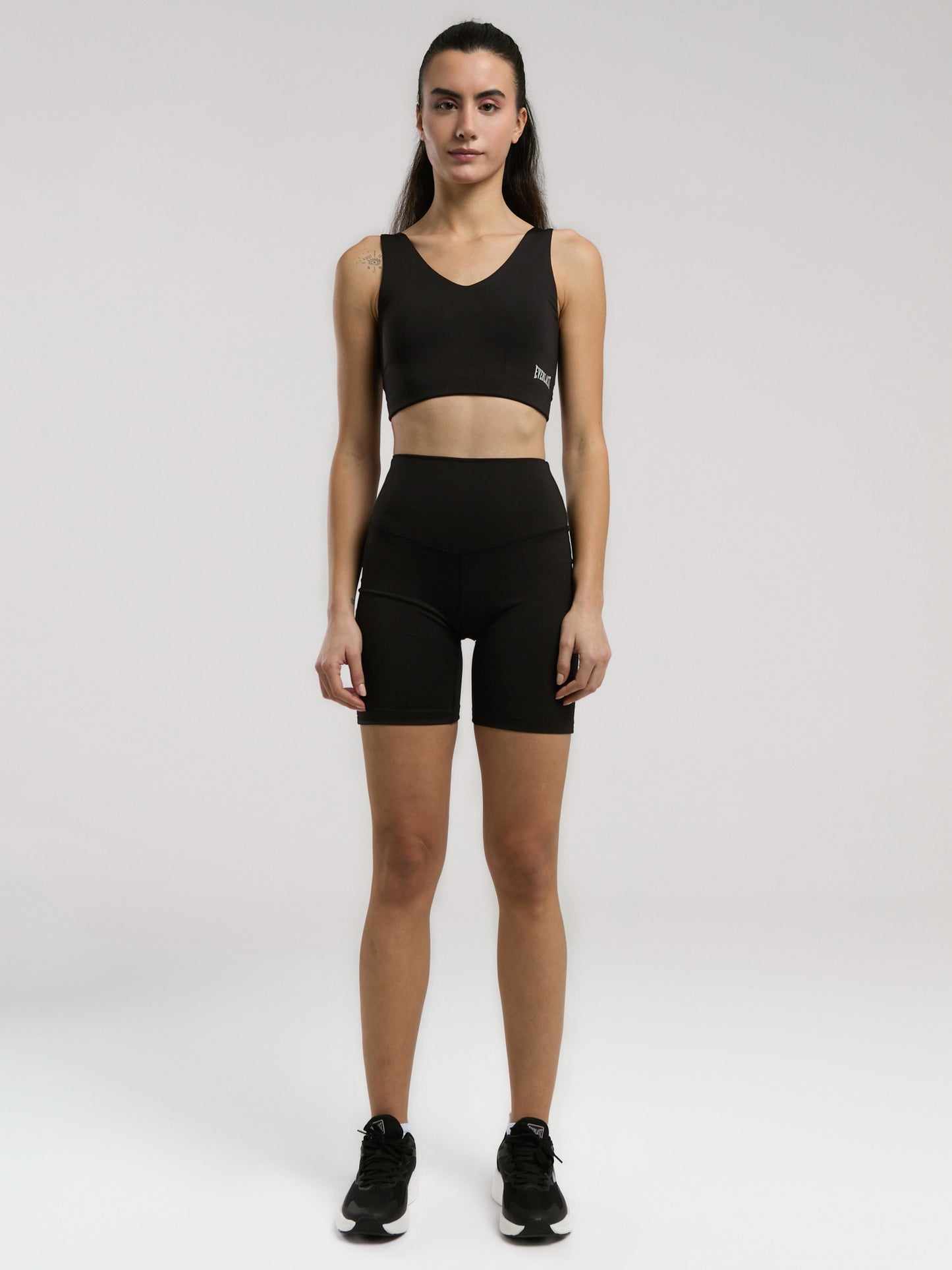 Everfit Training Essentials Siyah Kadın Extended Sporcu Sütyeni