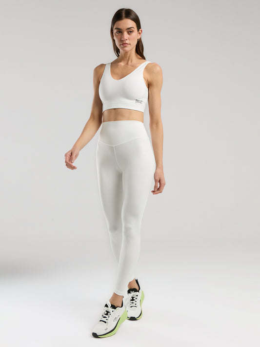 Everfit Training Essentials Beyaz Kadın Flat Tayt