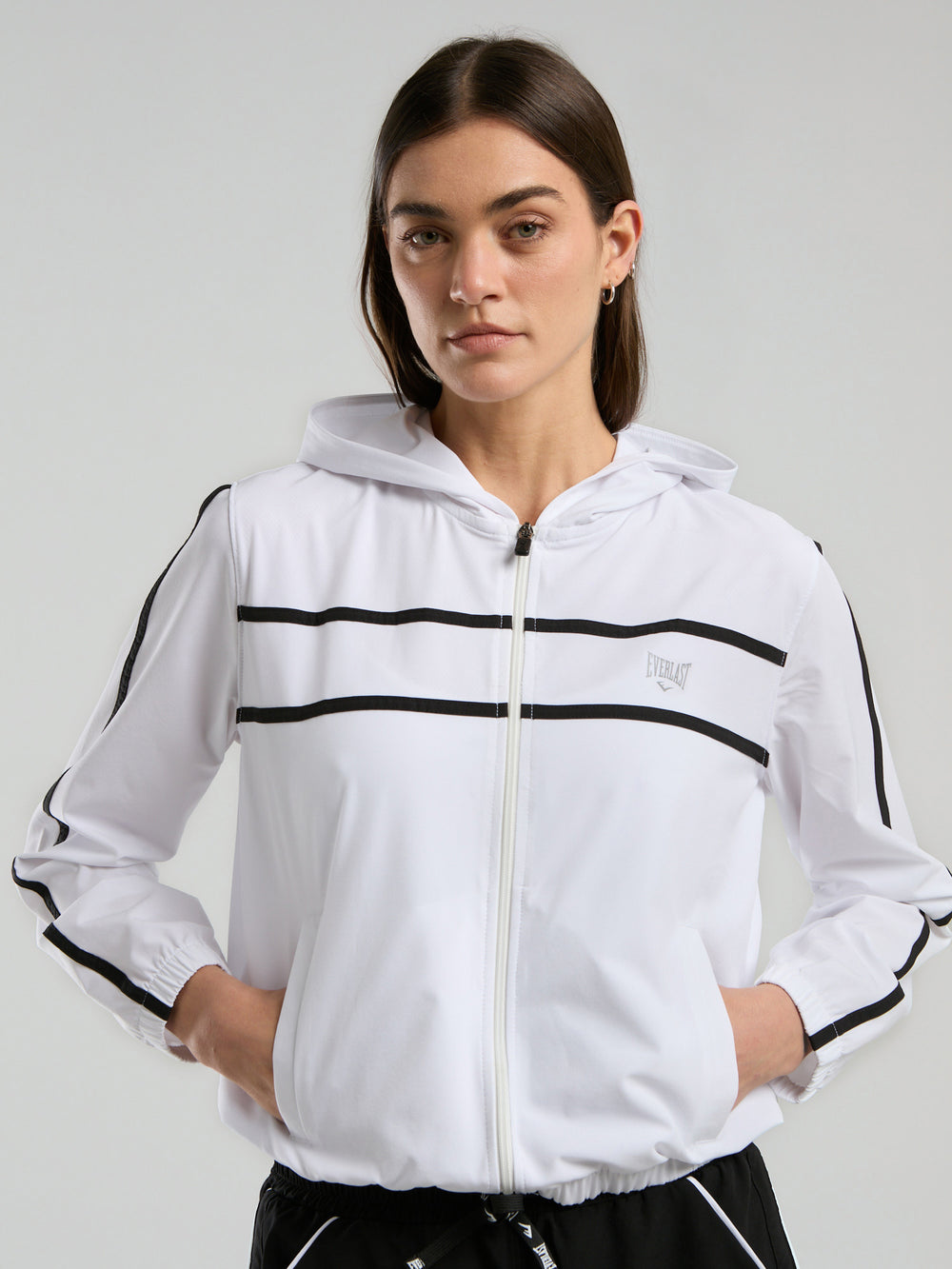 Everlast 1910 Training Wmn Beyaz Kadın Kapüşonlu Sweatshirt