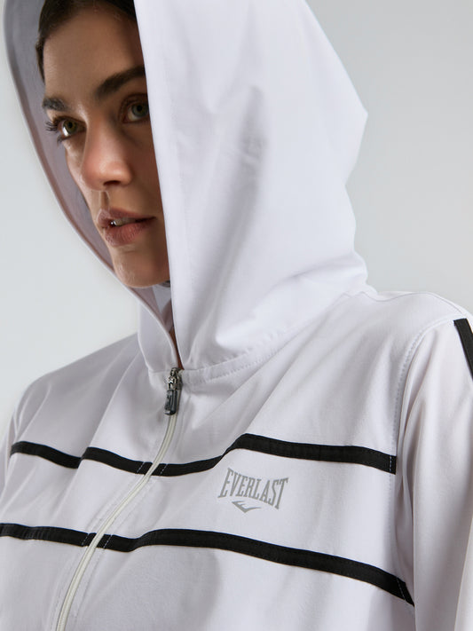 Everlast 1910 Training Wmn Beyaz Kadın Kapüşonlu Sweatshirt