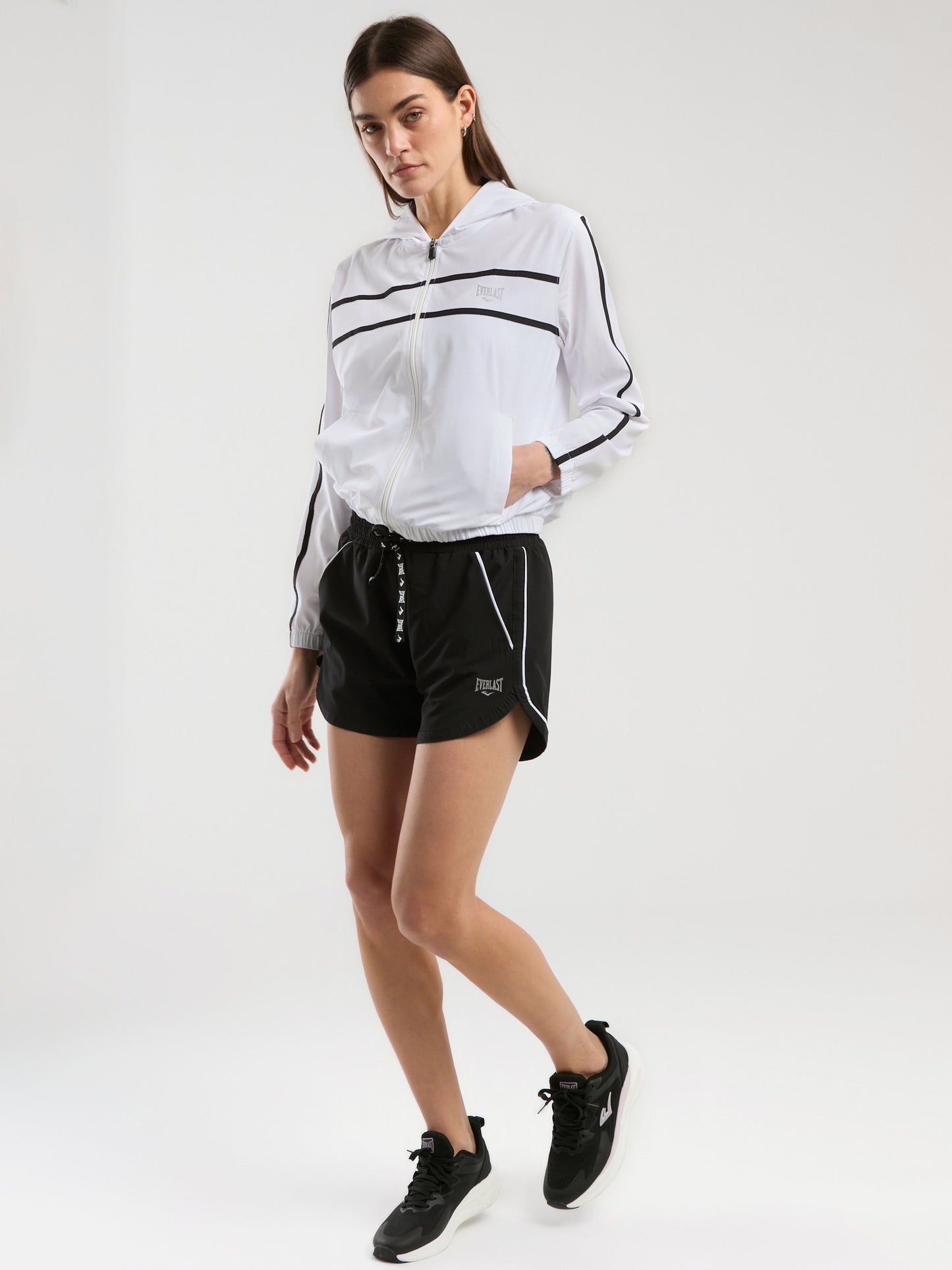 Everlast 1910 Training Wmn Beyaz Kadın Kapüşonlu Sweatshirt