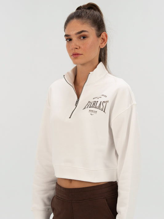 Everlast Bronx NYC Beyaz Kadın Sweatshirt