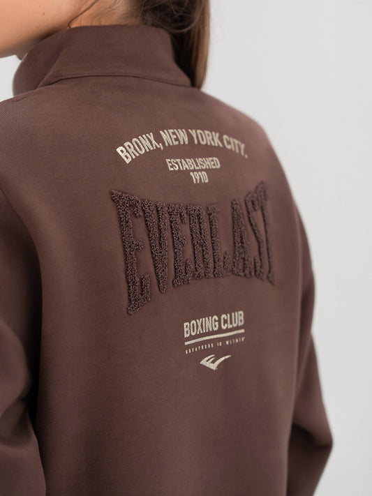 Everlast Bronx NYC Kahverengi Kadın Sweatshirt