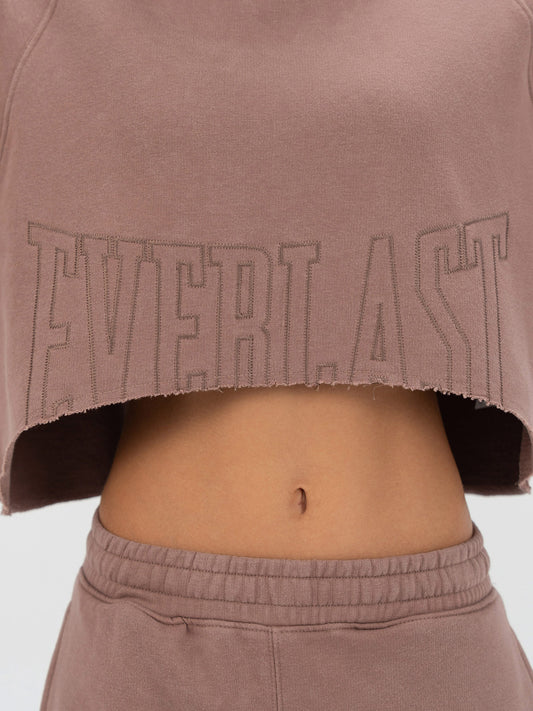 Everlast Cool Relax Wmn Vizon Kadın Crop Sweatshirt