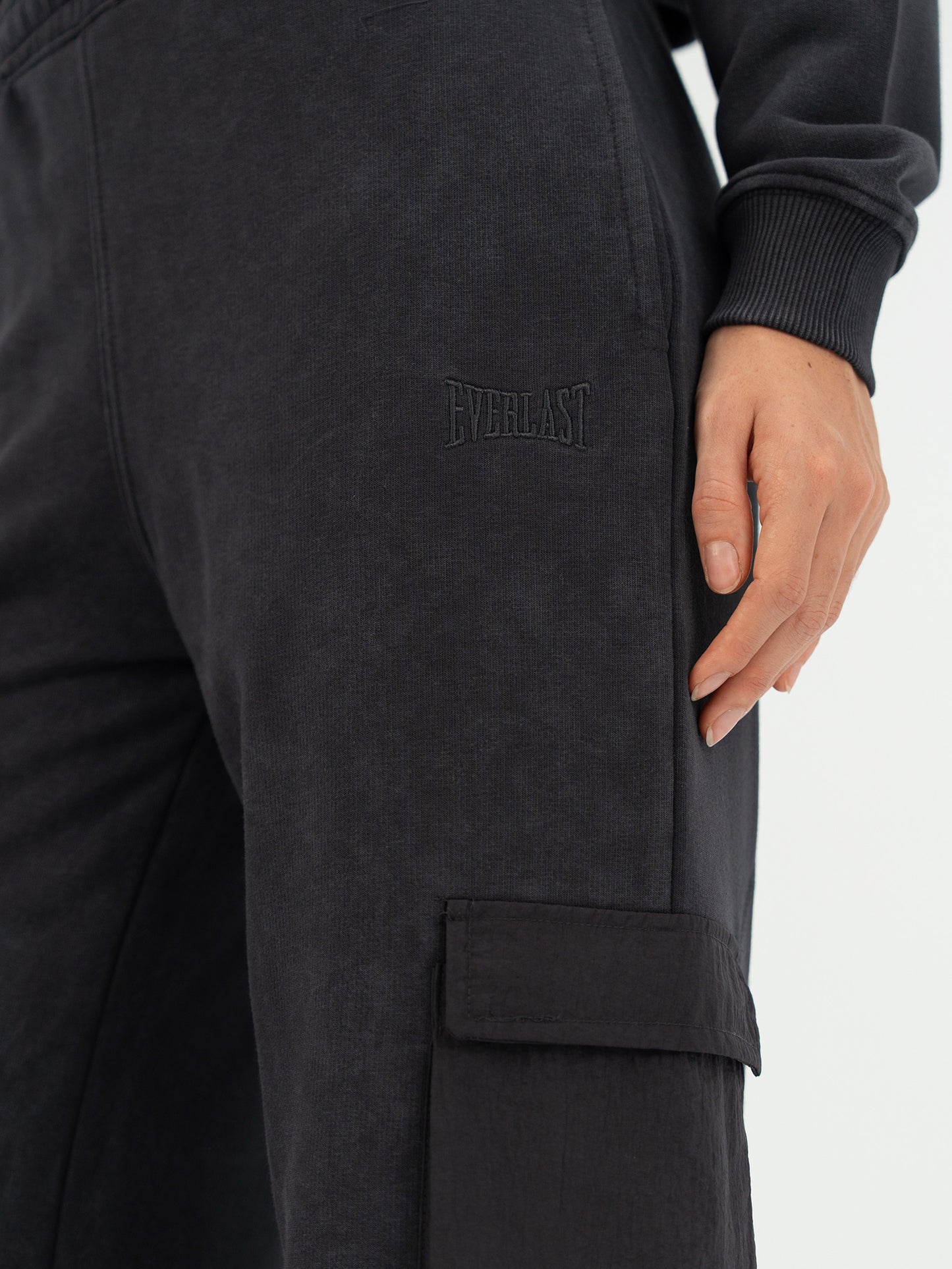 Everlast Cool Relax Wmn Comfort Antrasit Kadın Cepli Eşofman Altı