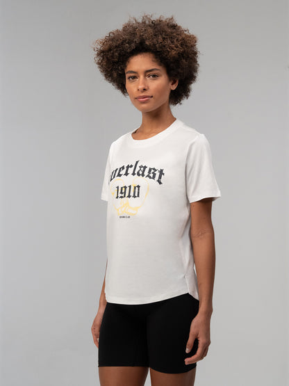 Everlast Graphic Boxing Collection Comfort Fit Beyaz Kadın Tişört