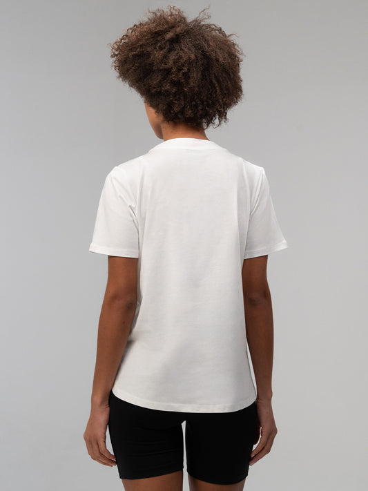 Everlast Graphic Boxing Collection Comfort Fit Beyaz Kadın Tişört