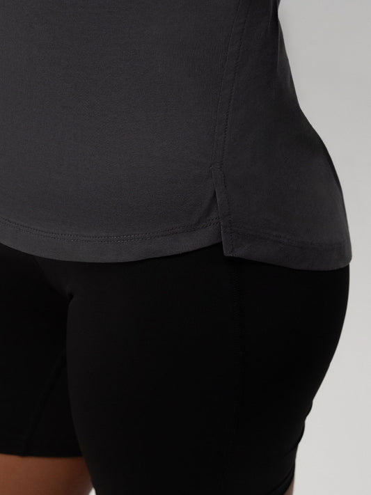 Everlast Graphic Boxing Collection Comfort Fit Füme Kadın Tişört