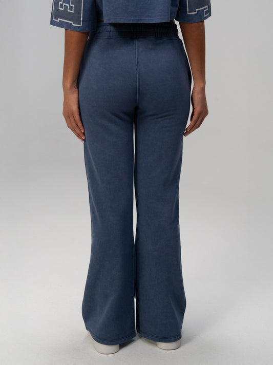 Everlast Giant Logo Oversize İndigo Kadın Eşofman Altı