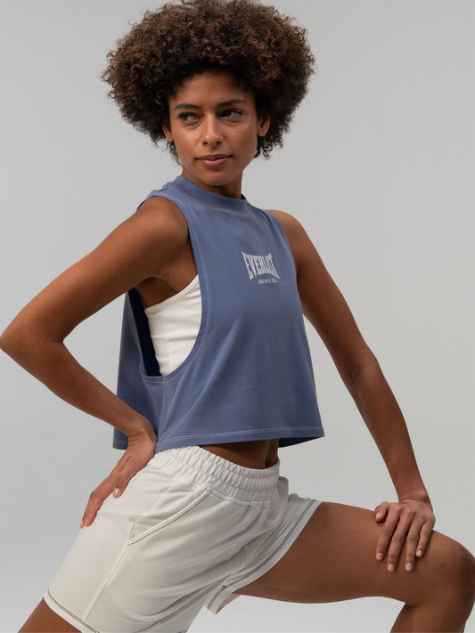 Everlast Dot Collection Comfort Fit İndigo Kadın Atlet