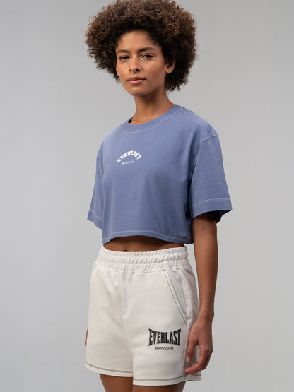 Everlast Graphic Colleciton Comfort Fit İndigo Kadın Tişört