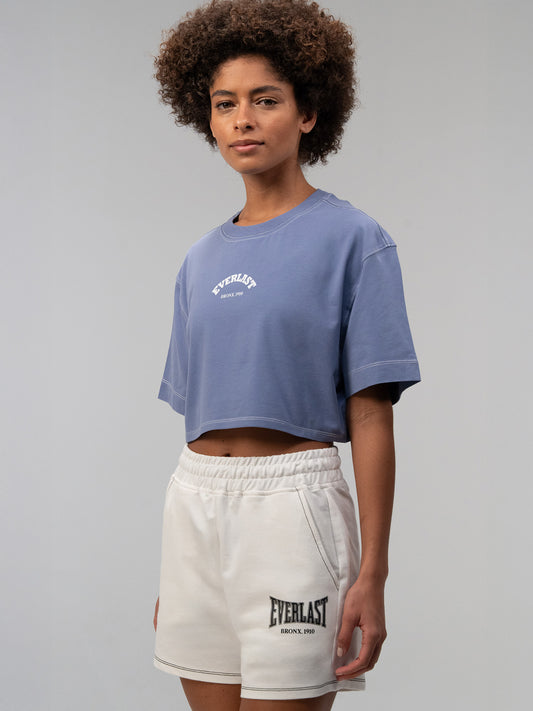 Everlast Graphic Colleciton Comfort Fit İndigo Kadın Tişört