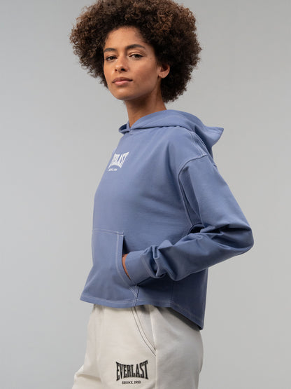 Everlast Dot Collection Comfort Fit İndigo Kadın Sweatshirt