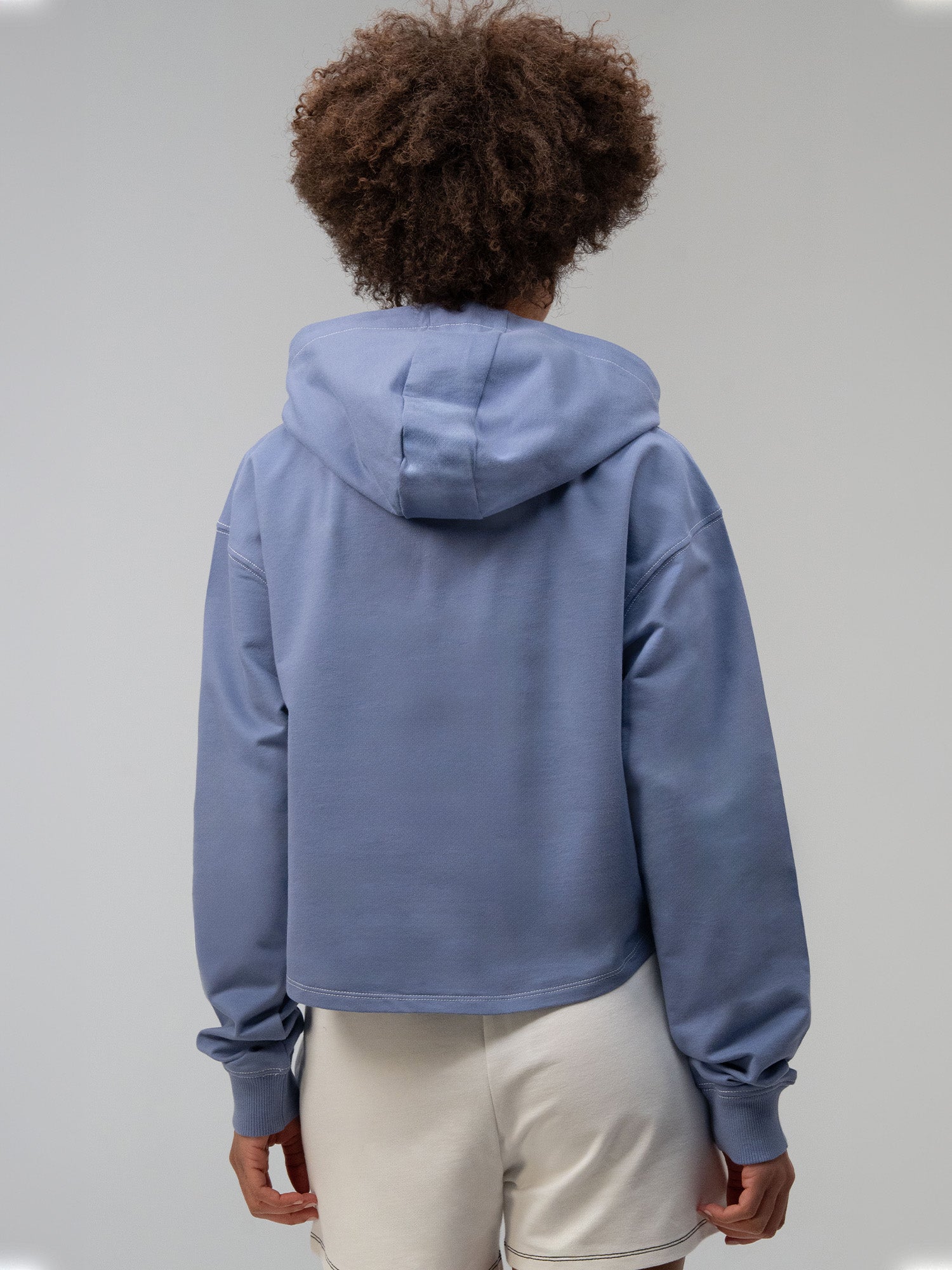 Everlast Dot Collection Comfort Fit İndigo Kadın Sweatshirt