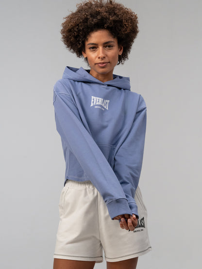 Everlast Dot Collection Comfort Fit İndigo Kadın Sweatshirt