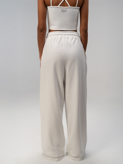 Everlast Dot Collection Oversize Beyaz Kadın Eşofman Altı