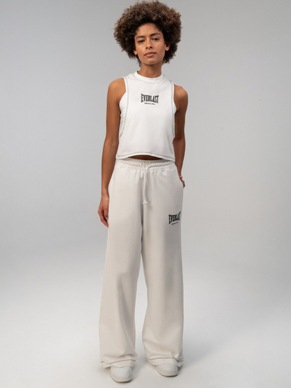 Everlast Dot Collection Oversize Beyaz Kadın Eşofman Altı