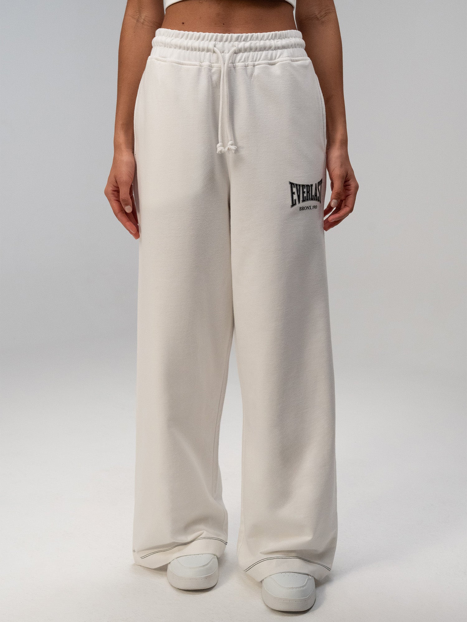 Everlast Dot Collection Oversize Beyaz Kadın Eşofman Altı