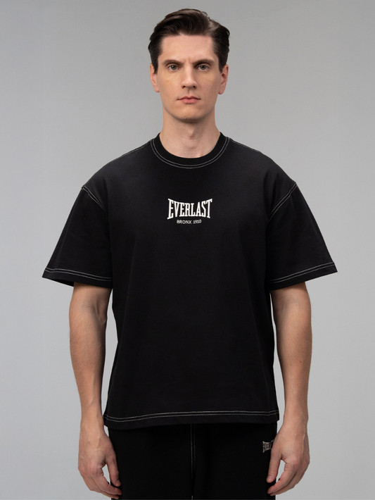 Everlast Dot Collection Comfort Fit Siyah Erkek Tişört