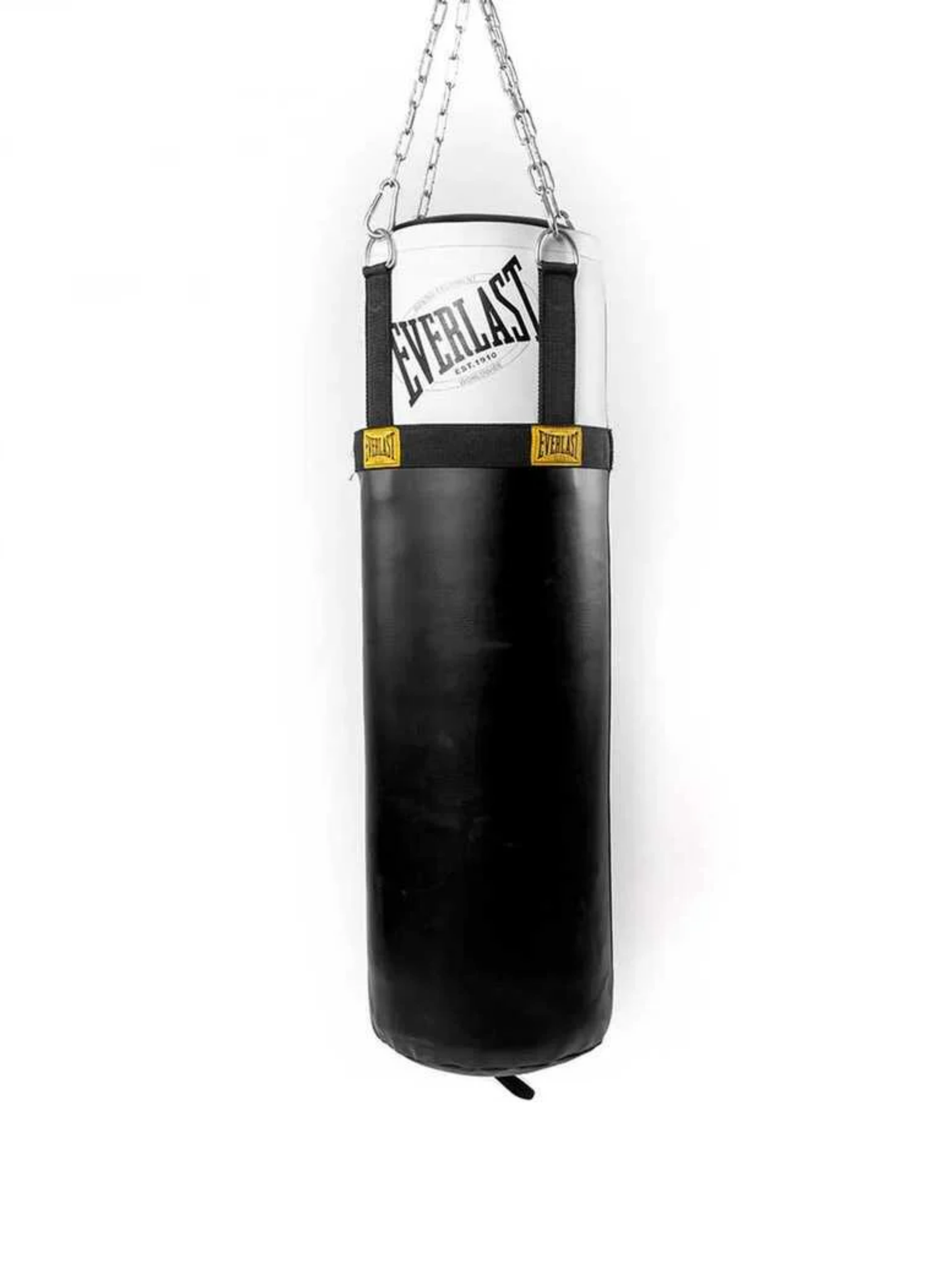 Everlast 1910 Heavy Bag 100 Lb Siyah/Beyaz Boks Torbası